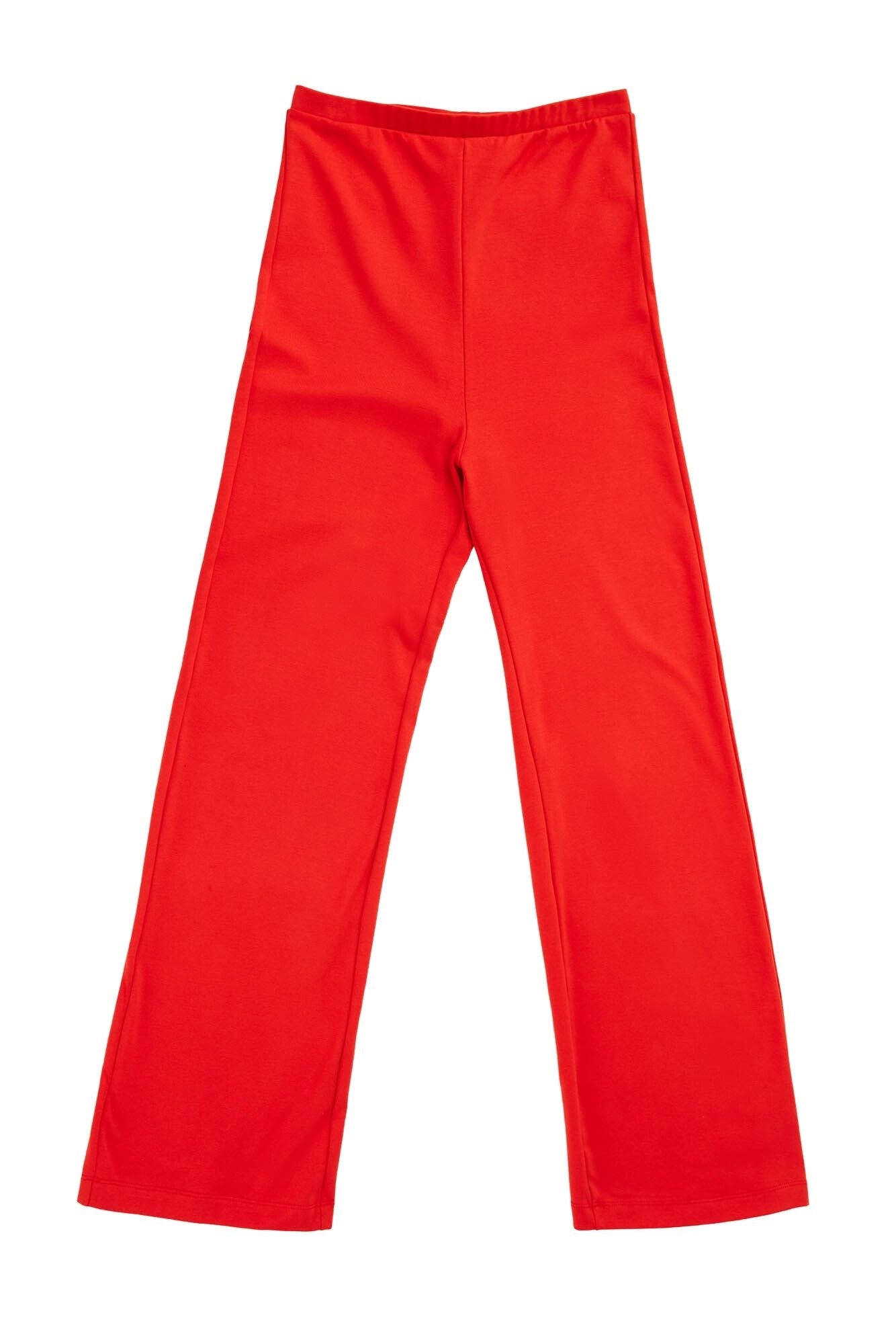 Zahra Over Belly Maternity Pants in the color Sunset Orange